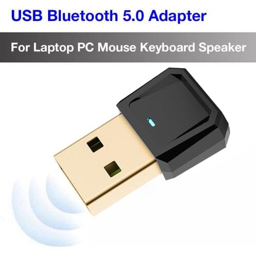 USB Bluetooth Dongle 5.0 Adapter For Laptop PC Wireless Mouse Keyboard Speaker Bluetooth Music Audio Receiver Transmitter