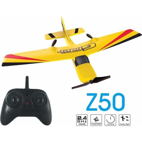 Z50 2.4G 2CH EPP Foam RC Glider Airplane Gyro RTF Remote Control Plane Wingspan Aircraft Airplanes Interesting Toys For Kids