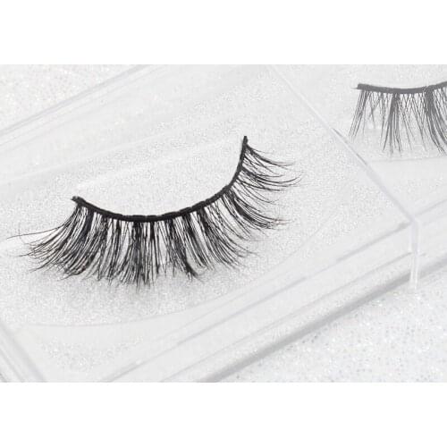 1 Pair Real 3D Mink Lashes Soft Natural False Eyelashes Mink Eyelashes Makeup Long Eye Lashes Eyelash Extension