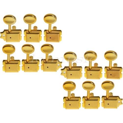 12R Gold Vintage Guitar Tuning Keys For Mexican Reissues Fender Guitar Replacement