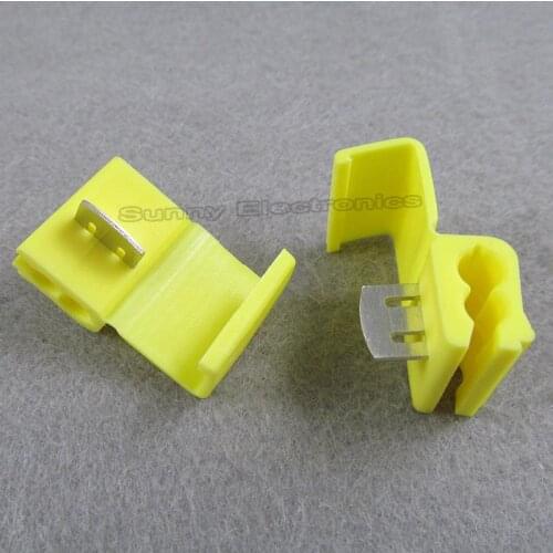 500 Yellow 12-10 AWG SCOTCH LOCK QUICK SPLICE WIRE CONNECTOR