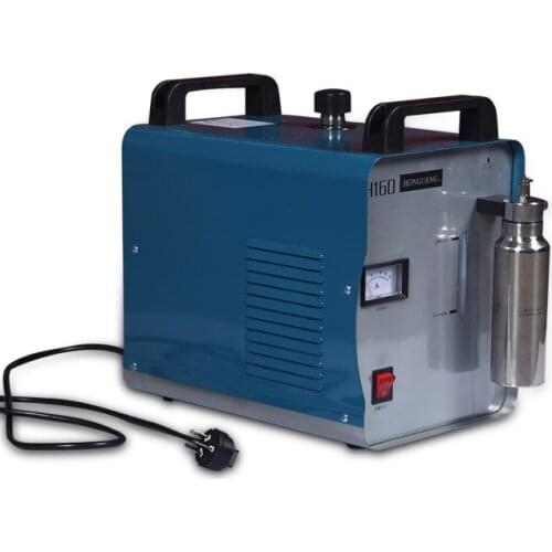 H160 High Power Acrylic Flame Polishing Machine Word Crystal Oxygen Hydrogen Polisher Acrylic Flame Polisher 220V