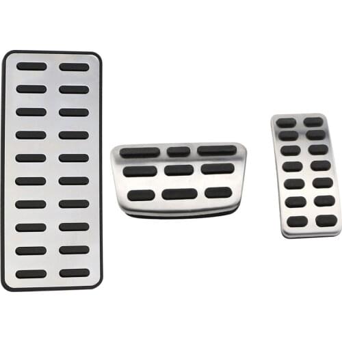 Car Fuel Brake Rest Foot Pedals Auto Pedal Cover for Hyundai Ix25 Creta Accent Verna Solaris for Kia K2 Rio Soul KX3 Accessories