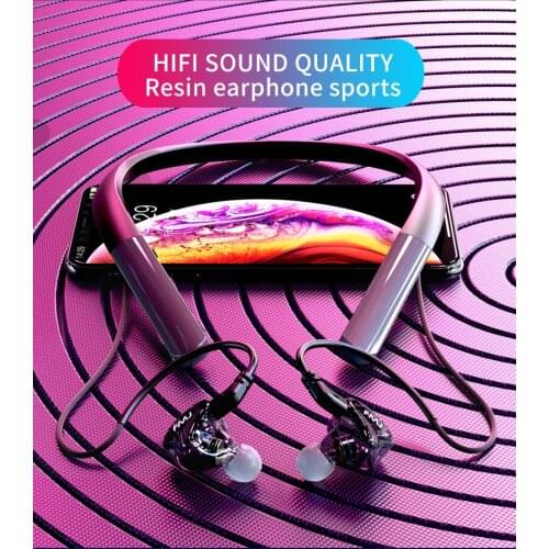 ADT S6 Neckband Bluetooth Wireless Earphone Bluetooth 5.0 Headset Sport Headset Stereo Music In-ear Earbuds