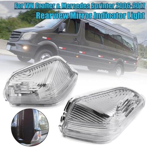 For car crafter for Mercedes Dash 06-17 0018229020 1Pcs left and right Led front and rear view mirror turn signal flash
