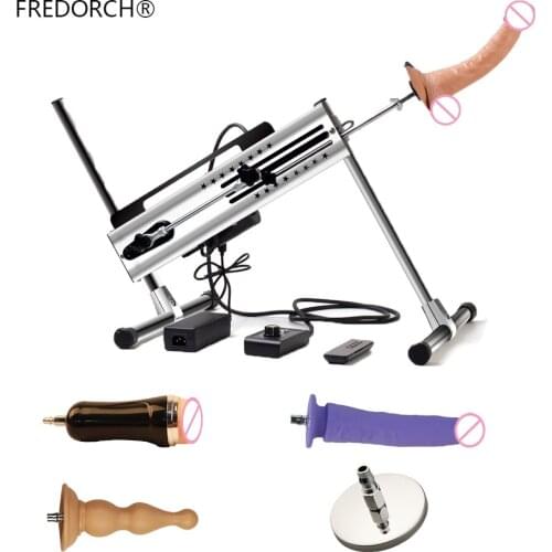 2020 New Sex Machine with Dual Control ,30 dB,VAC-U-LOCK,Masturbation Cup and Suction Cup ,Blue Dildo for Men and Women Sex Toys