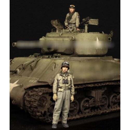 1/35 Resin Model Figure GK, Unassembled and unpainted kit