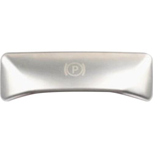 P Button Foot Brake Release Switch Decoration Stainless Steel Stickers for Mercedes Benz E Class W212 C Class W204 GLK
