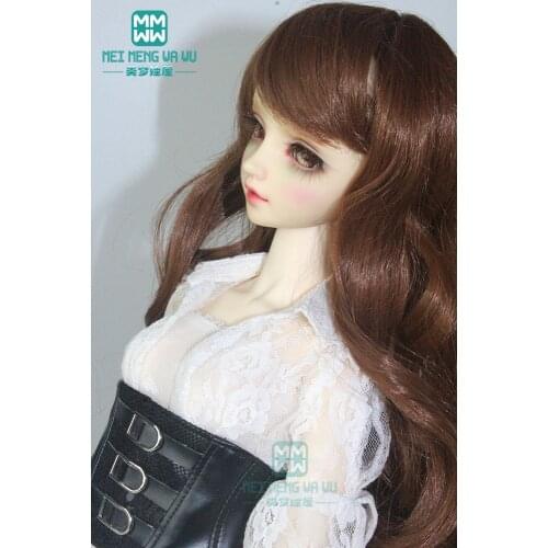 Fashion lace underwear dolls hair head Clear Silicone for 1/3 1/4 1/6 BJD SD MSD YOSD doll accessories