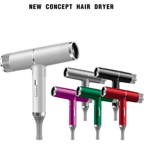 Powerful Blowing Anion Hair Dryer Professional Negative Ion Hair Blower Overheating Protect Low Noise Hair Drying Styling Tool
