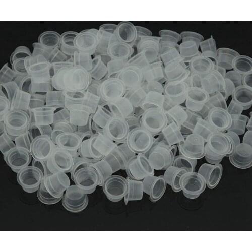 Pigment Cups for , 300pcs/bag 13mm Medium Tattoo Ink Rings Disposable for Microblading Pigment Cups