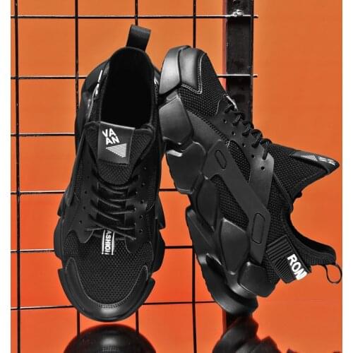 QZHSMY Original Men Sneakers Mens Platform Shoes Breathable Casual Man Shoes Big Size White Tenis Zapatillas Hombre Summer 2021