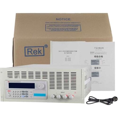 Rek RK9715B ( 0-120A/0-500V/1800W) programmable DC electronic load ATT
