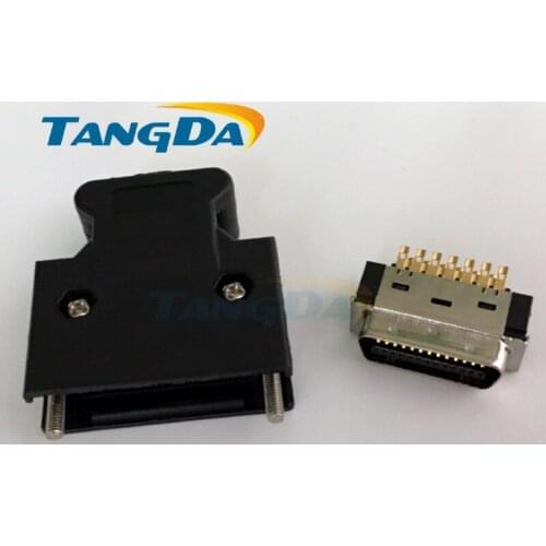 Servo connector SCSI HPCN servo driver gold-plated male head Connect 26p 26pin 26 core PROW PR