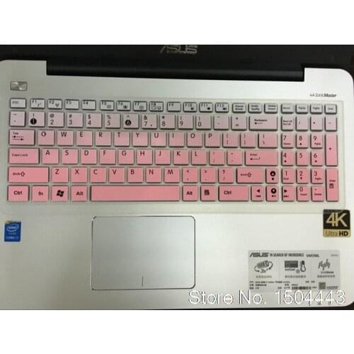 15.6 inch laptop keyboard Silicone Protective Keyboard Cover for Asus F555Y A555U D555Y F555 X555S F555UJ R556L X552W