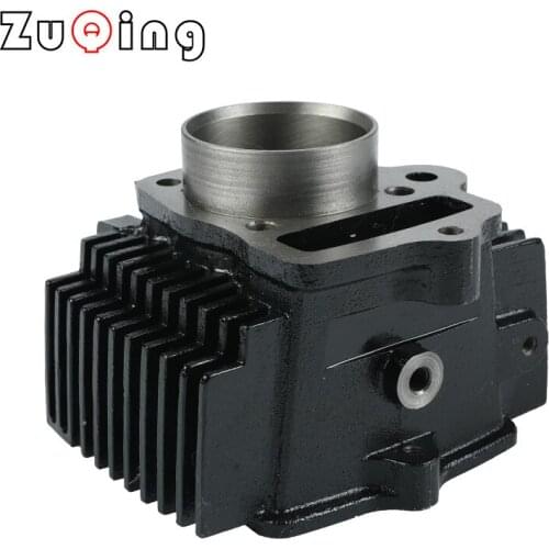 52.4mm Bore steel cylinder For lifan 125cc LF 125 Horizontal Engines Dirt Pit Bike Monkey Bike Atv Quad Go Kart Engine parts