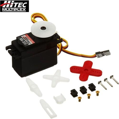 Hitec HS-311 HS311 Standard Analog Economy Servo 4.8V-6.0V 5.5KG/cm 76oz/in For Plane 1:8 Monster Truck Buggy Truggy Boat