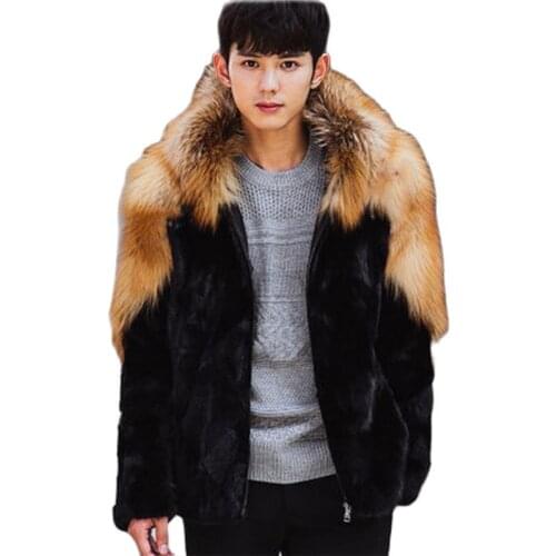 Men's Faux Leather Jackets SZOLWY China