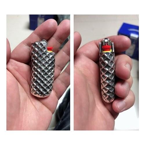 Military Lighter Case Portable Container Organizer Outdoor Camping Survival Gadget Accessories with Cover