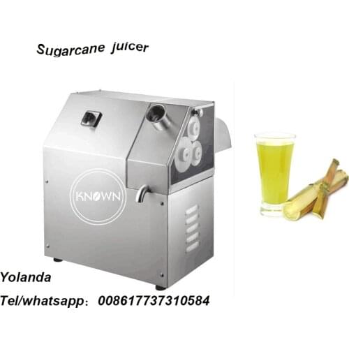 High quality sugarcane juicer hand held stainless steel desktop sugar cane machine cane-juice squeezer cane crusher machine