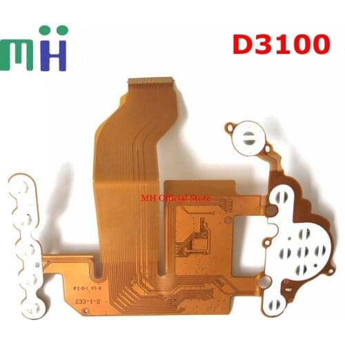 Second-hand For Nikon D3100 Back Cover Rear Flex Cable Button FPC Connect Mainboard Camera Replacement Spare Part