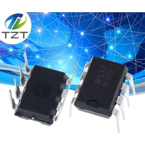 20pcs/lot New NE555 NE555P NE555N PRECISION TIMERS IC DIP-8