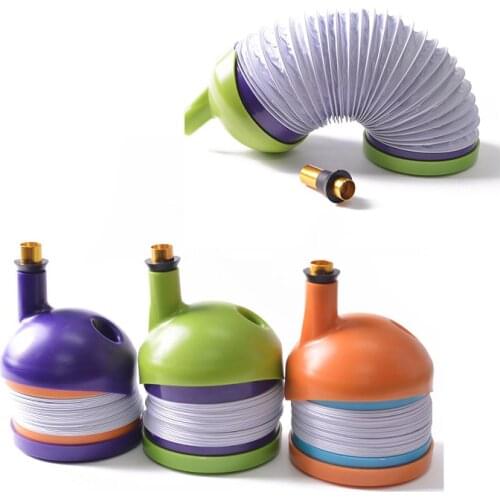 Novelty Plastic Acrylic Creativity Stretch Foldable Folding Hookah Shisha Water Tobacco Cigarette Smoking Pipe