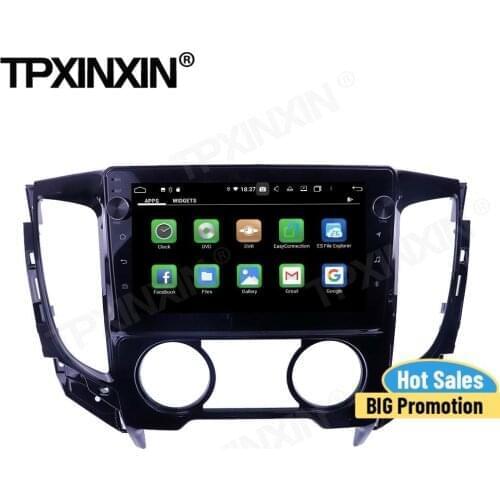 Carplay Car Radio 2 Din Stereo Control Android 10 For Mitsubishi Triton 2018 2019 2020 IPS GPS Player Navigation Audio Head Unit