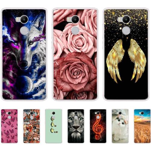 Cases For xiaomi Redmi 4 pro Case Cover soft TPU Silicon phone Cover For Redmi 4 prime Case 360 full protective coque