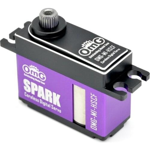 OmG OMG-MI-HSCF 12.5kg 0.085s 25T Mini Medium Digital Servo Fixed-Wing Planes / Rc Helicopter Metal Analog Servo For Rc Drone