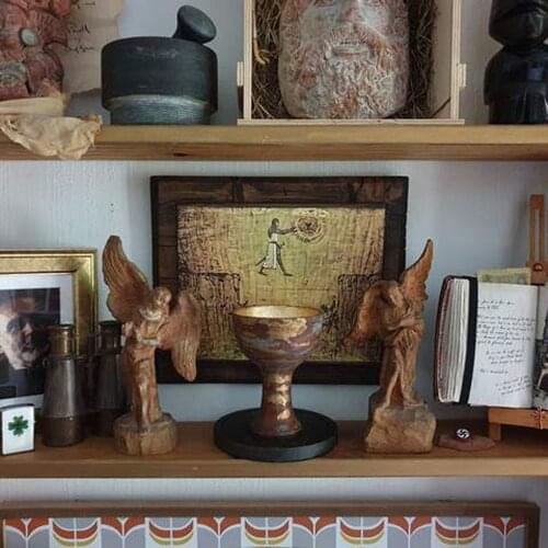 Room Decor The Last Crusade Grail Knight-leap Of Faith Replica Sculpture Home Decor Modern Ornaments Figurines Статуэтка