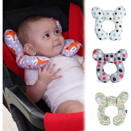 Baby U-shaped Pillow Breastfeeding Soft Neck Kid Child Toddler Car Safety Seat Stroller Stroller Baby Sleeping Cushion Pillow