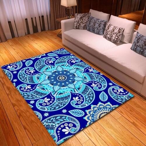 Geometric ethnic style Large carpets for Living room bedroom decor carpet Kids Room Play Area Rugs 3D Printing Home kitchen Mats