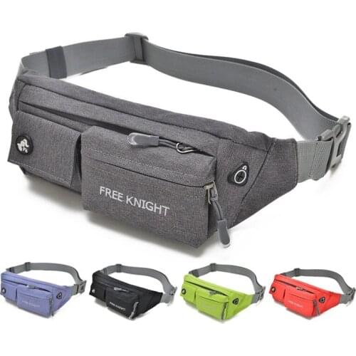Hot Sale Unisex Walking Bum Bag Handy Waist Belt Zip Fanny Pack Hip Bum Belt Messenger Shoulder Bag