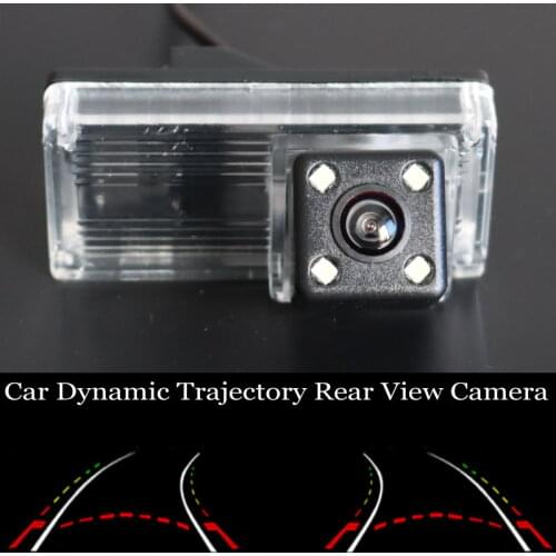 FOR Toyota Land Cruiser LC 100 120 200 Prado V8 Prius Mark X Reiz Car Intelligentized Dynamic Trajectory HD CCD Rear View Camera