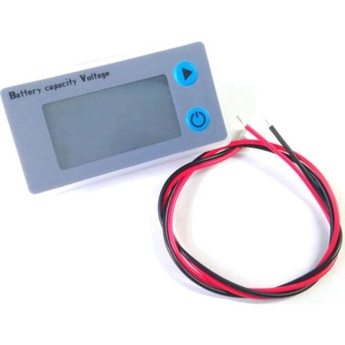 JS-C33 Universal LCD Lithium Battery Capacity Indicator Mater 10-100V Car Acid Lead Digital Voltmeter Voltage Tester Monitor