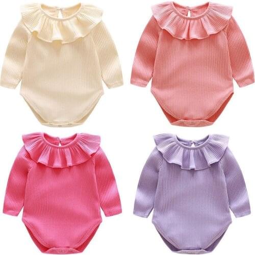 Baby Girls Rompers Autumn Cotton tutu Clothing Full Colorful Kids Overalls Infant Jumpsuits Toddler Costume Newborn Boys Clothes