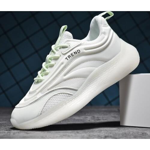 Women Sneakers White Shoes Men Running Shoes Air Cushion Sports Jogging Footwear Breathable Casual Walking Trainers Mujer New