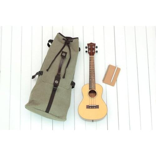Hot 21-36 Inch Universal Ukulele Carrying Case Bag Acoustic Folk Guitar Gig Bag Cover Storage Pouch Canvas Ukulele Backpack