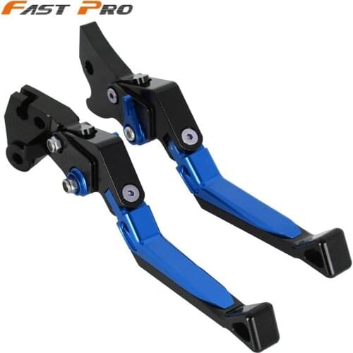Motorcycle CNC Foldable Handle Adjustable Brake Clutch Lever For YAMAHA R15 FZ-16 FZ-S 150 FZ1501l FZS 600 FAZER 1998-2016