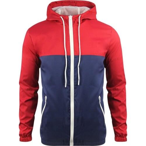 2021 Men Autumn Spring Jacket Camouflage Color Mesh Lining Man Casual Hooded Sports Coats Outerwear EU Size M-4XL