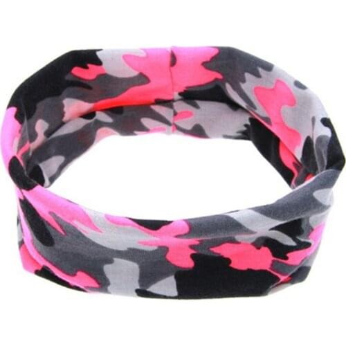 Sport Sweat Sweatband Unisex Headband Yoga Gym Stretchy Head Band Hair Band