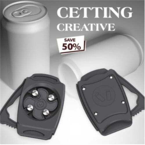 Swing Universal Topless Outdoor Can Opener Ez-Beer Bottle Opener Drink Manual Can Opener Kitchen Tool Beer Bar Accessories