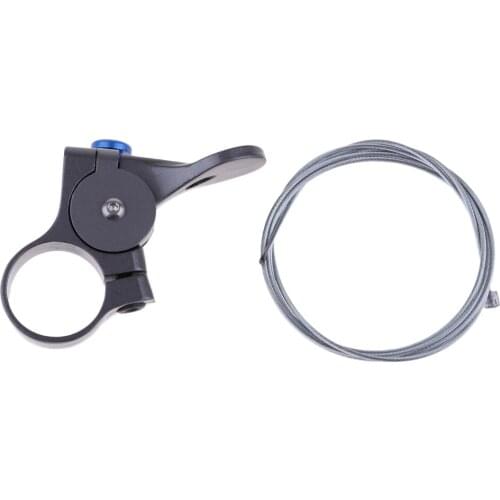 Universal MTB Mountain Bike Bicycle Oil Spring Fork Remote Lockout Lever Compatible With Cable
