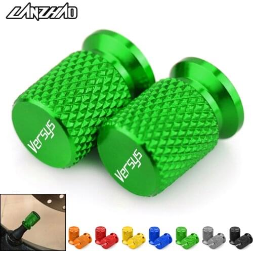 VERSYS Motorcycle Tire Valve Air Port Stem Cover Cap Plug CNC Aluminum Accessories for Kawasaki Versys 650 1000 X300 2008 - 2019