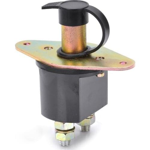 250A Battery Cut Off Switch Car Battery Isolator Disconnect Cut OFF Power Kill Switch 12V/24V For Marine Car Boat Rv ATV Veh