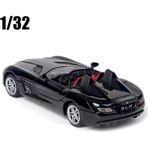 1:32 SLR Roadster Die Cast Alloy Car Model Racing Supercar Collectibles Child Car Boy Gift Toys Free Shipping