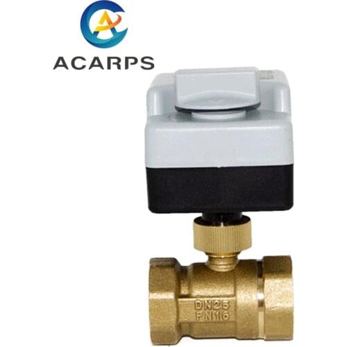1" Manual-Automatic Integrated Electric Ball Valve Two-Way Three-Wire Two-Control 220VAC