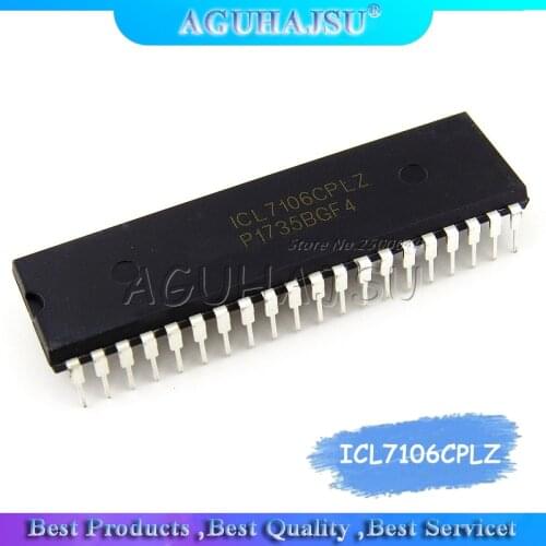1PCS ICL7106CPLZ DIP40 ICL7106 DIP 7106CPLZ DIP-40 new and original IC