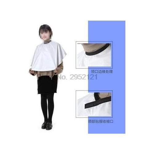 By dhl or ems 200pcs Salon Hairdressing Cape Water Resistant Hair Cutting Cape Shampoo Cloth Barber Hair Styling Tool Apron hot